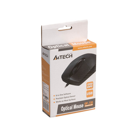 Mus A4TECH OP-720 USB Svart