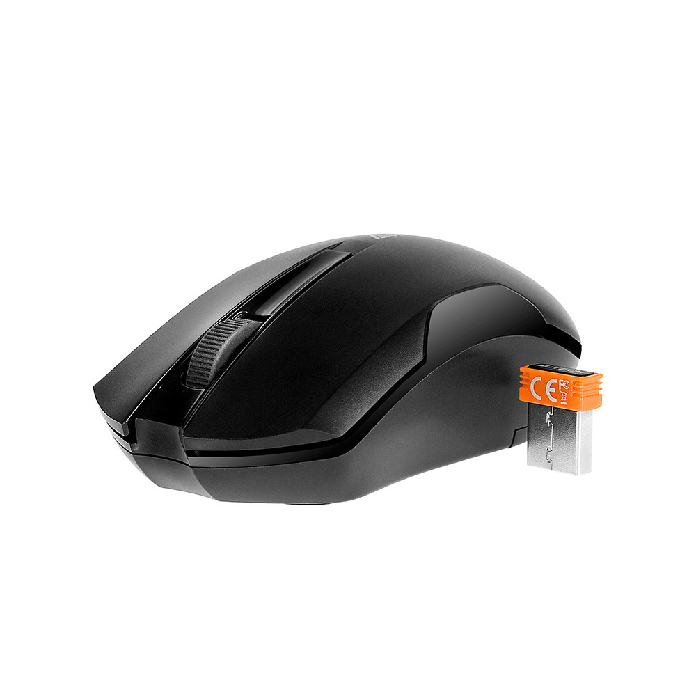 Mus A4TECH V-TRACK G3-200N-1 Svart