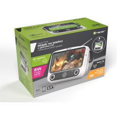 Telefonställ med BT-högtalare TRACER TV79 - FM, USB, Powerbank