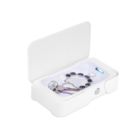 Multifunktionell UV-steriliseringsenhet med trådlös laddning för smartphones S-004W