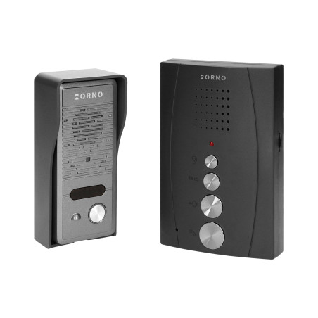 Enfamiljshus intercom set, handsfree, svart ELUVIO.