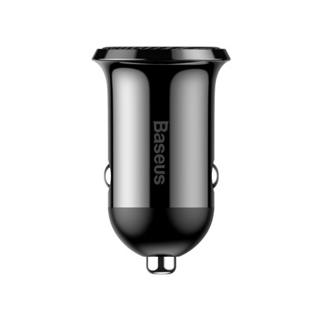 BASEUS Billaddare Baseus Grain Pro 2x USB 4.8A (CCALLP-01) svart