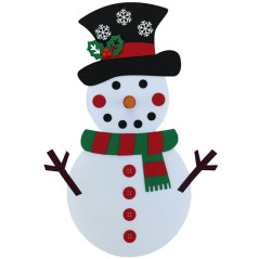 AG712C Filtpyssel snögubbe