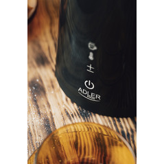 AD 1345 svart metallvattenkokare med justerbar temperatur 1,7 liter strix