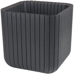 Kruka Keter Cube Wood Planter M antracit
