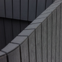 Kruka Keter Cube Wood Planter M antracit