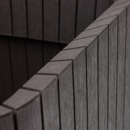 Kruka Keter Cube Wood Planter M brun