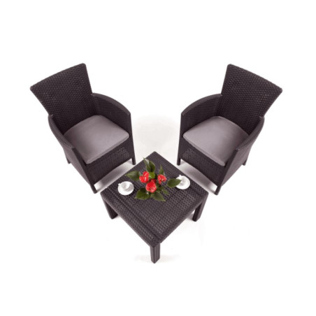 Utomhusmöbelset Rosario Balcony i brons.