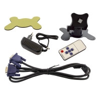 Skärm led 10 tum hd med hdmi vga usb av 12v