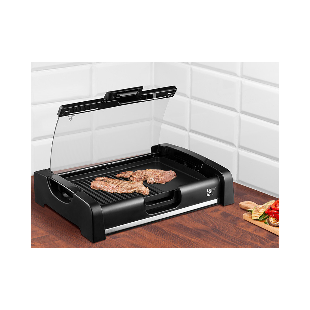 Elektrisk grill med lock LAFE GRL003