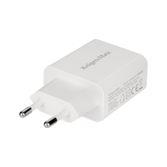 Nätadapter från Kruger&Matz med Quick Charge-funktion.