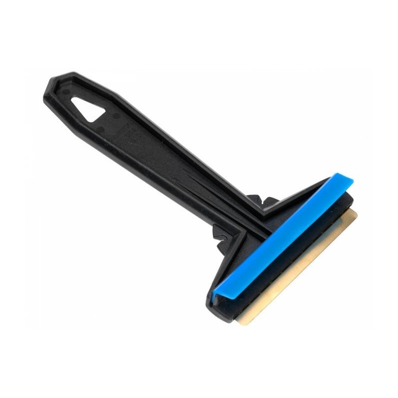 Isskrapa för snö och is från fönstren med ett murska 575 med mässingsblad.