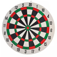 AG144E Dartskiva med dubbla sidor 30 cm