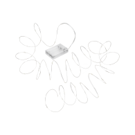 Lampki świateczne - 50 mini led- ciepłe białe