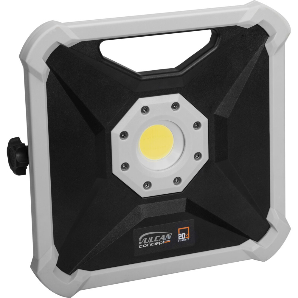 Strålkastare-LED-lampa, 900/1800lm, utan batteri/laddare. Anslut 20v. Strålkastare-LED-lampa, 900/1800lm, utan batteri/laddare. Anslut 20v.
