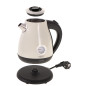 CR 1344 krämig metallvattenkokare med termometer 1,7 liter