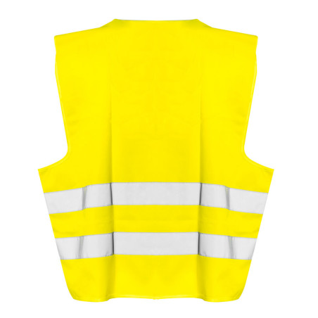 Varningsskjorta, gul, storlek L