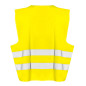 Väst med varsel, gul, storlek XL