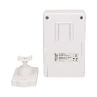 Rörelsesensor med signalering och DING-DONG larm, 4-5m, batteridriven.