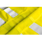Varningsskjorta, gul, storlek XXL
