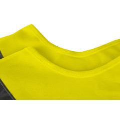 Varningsskjorta, gul, storlek XXL