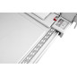 Bordsåg 1600W, 254/30 mm, hopfällbart bord