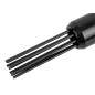 Pneumatisk nålhammare för rost och svetsar 12 x 3 mm