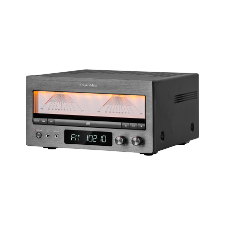 Förstärkare HiFi klass A Kruger&Matz KM1995-A (CD, USB, Bluetooth, digitalradio DAB+, FM)