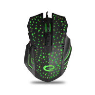 EGM212 Esperanza trådbunden gamingmus med LED-ljus 6D optisk USB-C Galaxy