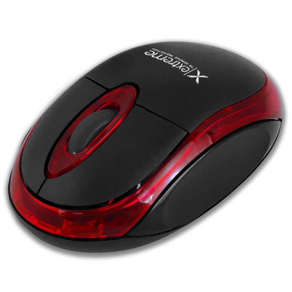 XM106R Extreme mus utan sladd bluetooth 3D optisk mus Cygnus röd
