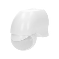Rörelsesensor 180 grader, justerbar vertikalt och horisontellt, IP44, 1200W, vit