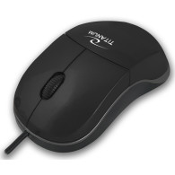 TM124K Titanum trådbunden mus 3D optisk USB-C Selene