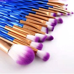 AG798 Sminkborstar enhörning 20 stycken