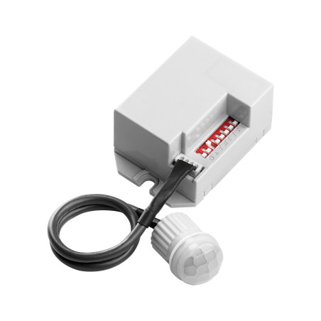 Rörelsesensor 360 grader med extern sensor, IP20, 800W