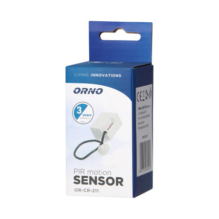 Rörelsesensor 360 grader med extern sensor, IP20, 800W