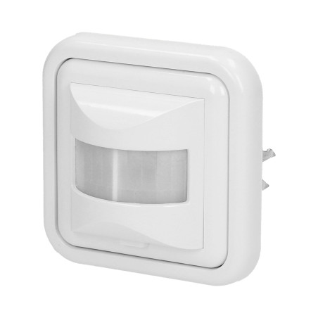 Rörelsesensor, 2- och 3-ledare, 160 grader, IP20, 500W, för dosa.