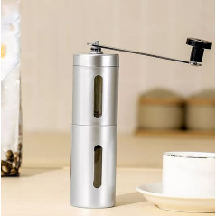 AG839A Silver stål kaffekvarn