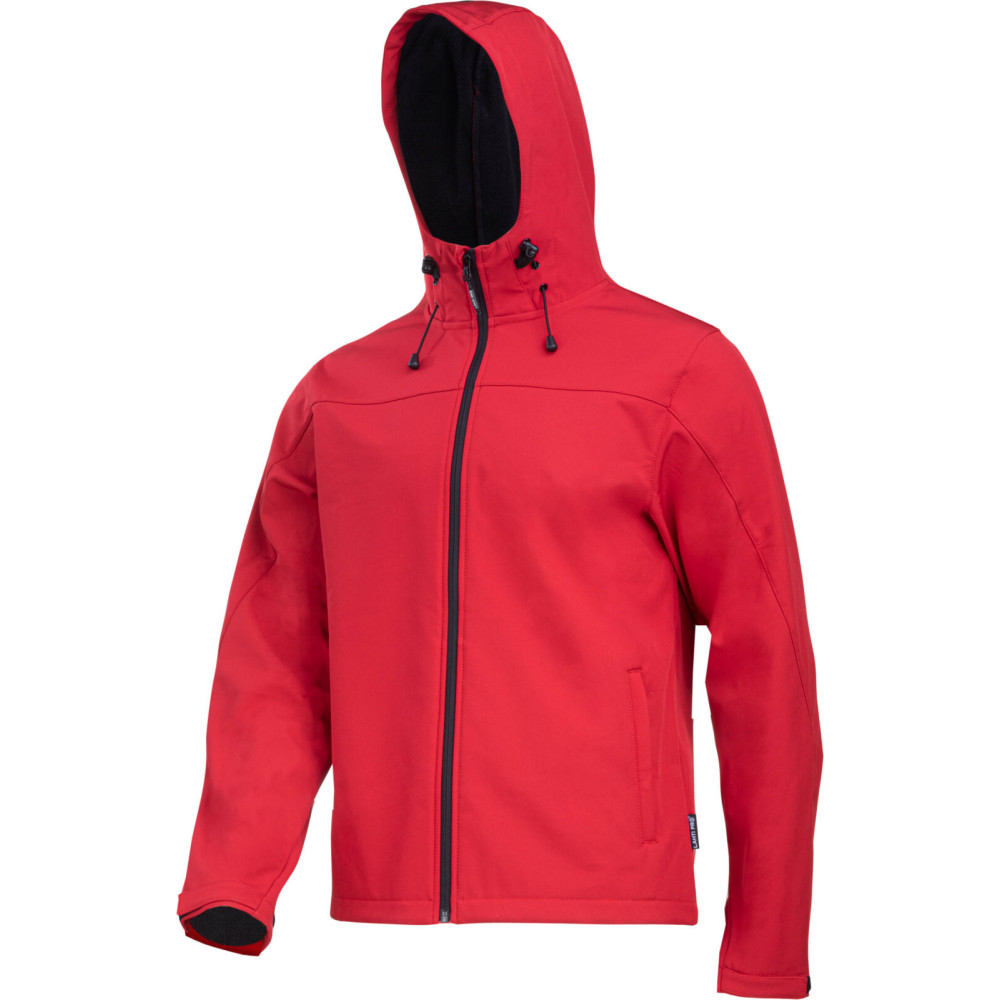 Kurtka softshell z kapt. czerwona, '2xl', ce, lahti Kurtka softshell z kapt. czerwona, '2xl', ce, lahti