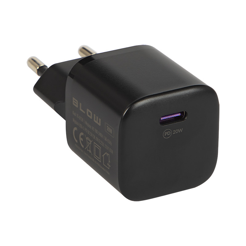 76-012- Nätadapter USB-C PD 20W mini