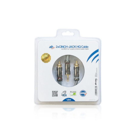 Kabel AB HQ JACK-CINCH 1,5m

Kabel AB HQ JACK-CINCH 1,5m | HandlaSmidigt.se