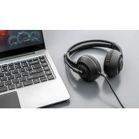 Hörlurar med mikrofon för datorn (USB) Kruger&Matz P3