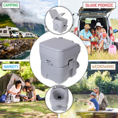 CR 1035 Campingtoalett 20 l