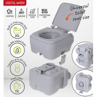 CR 1035 Toaleta turystyczna 20 l