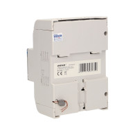 3-fazowy wskaźnik energii elektrycznej, 120A, 5 modułów, DIN TH-35mm, dodatkowy przycisk