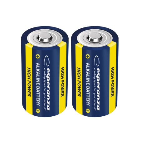 EZB107 Esperanza alkaliska batterier lr14 c 2st blister | HandlaSmidigt.se