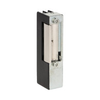 Elektromagnetisk dörrlås med asymmetrisk design, minne och låsfunktion, vänster.