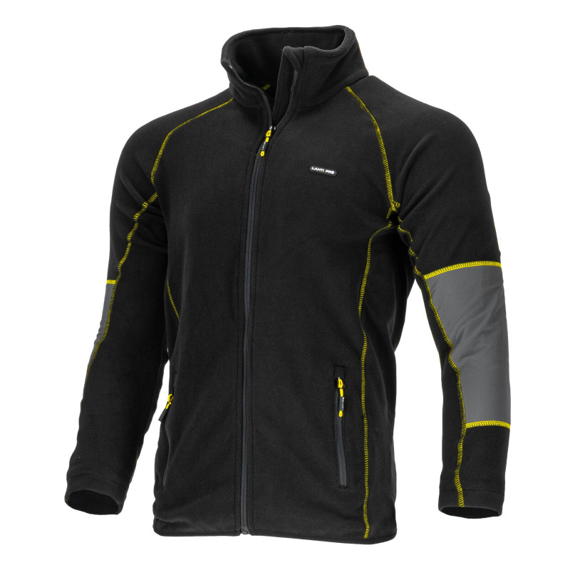 Svart stretchfleece-tröja, '3xl', CE, Lahti