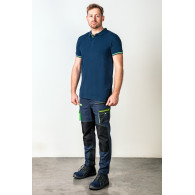 Polo t-shirt Motosynteza, 100% bomull pique, storlek L.