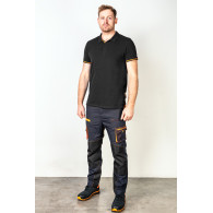 Polo t-shirt Neo Garage, 100% bomull pique, storlek L.