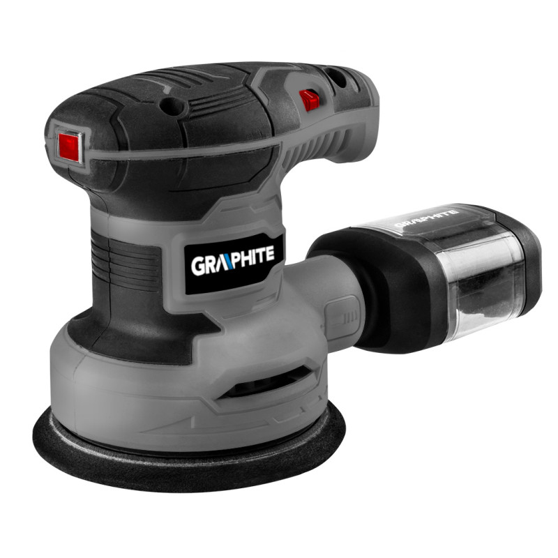 Excentrisk slipmaskin 300W, platta 125 mm